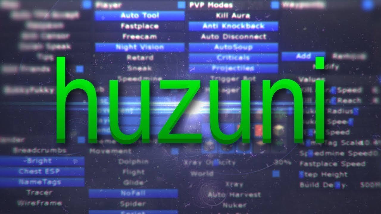 Download Huzuni 1.8 Mac